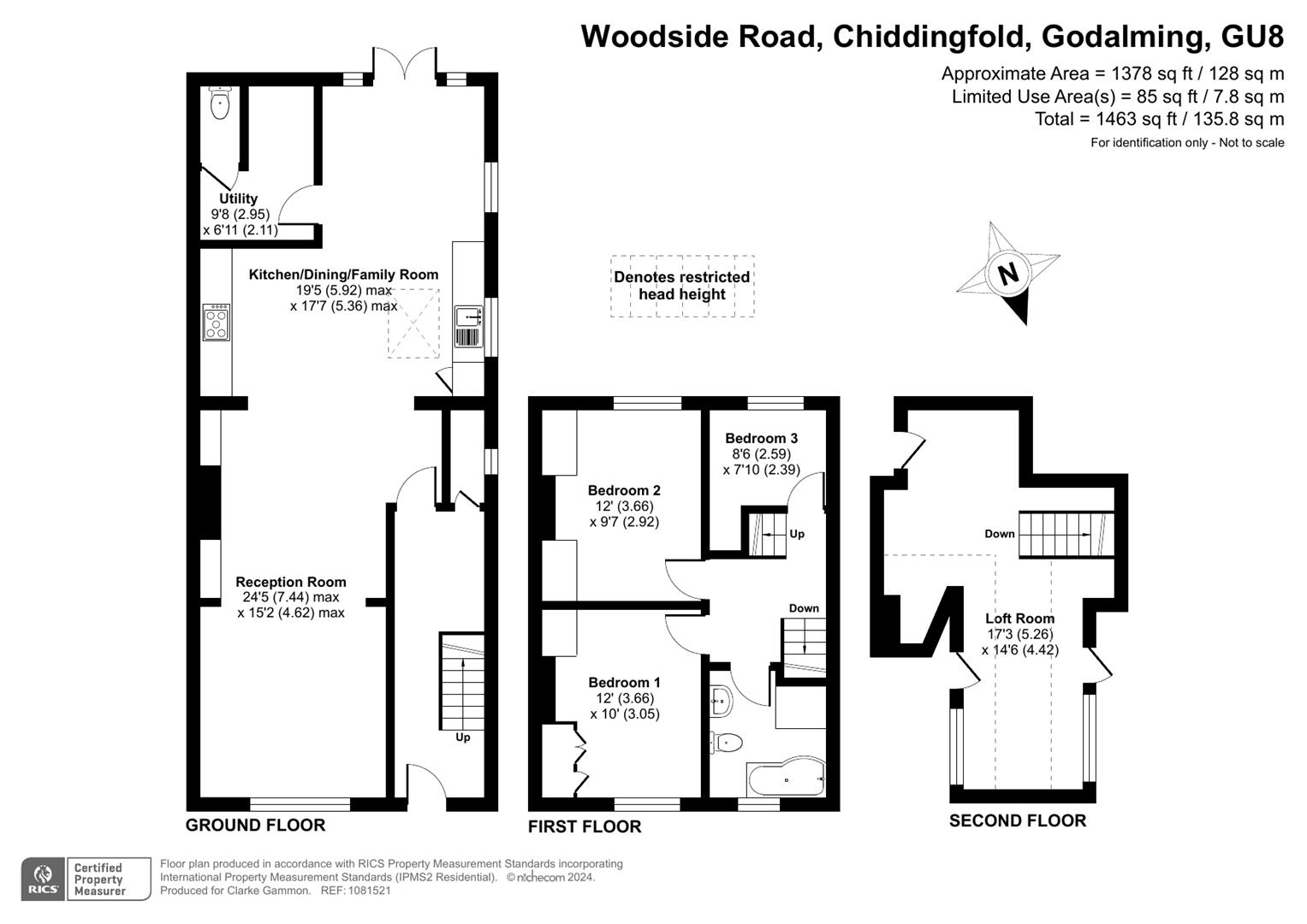 Property details for Woodside Road, Chiddingfold Price Guide £695,000 Vebra